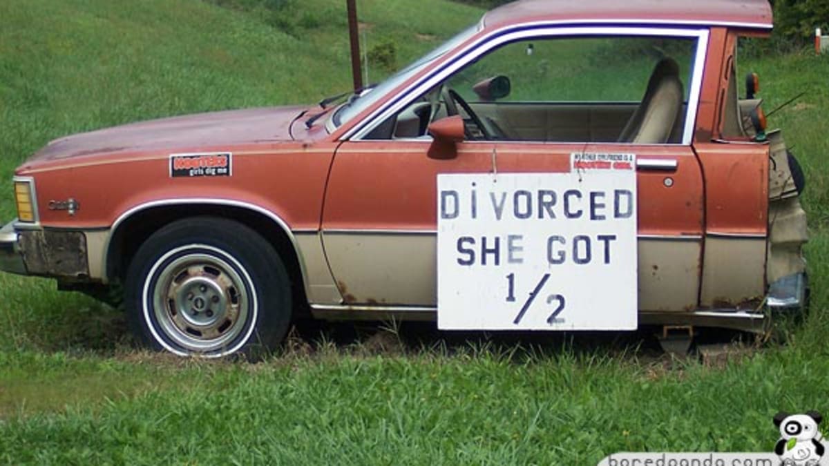 Vůz po rozvodu