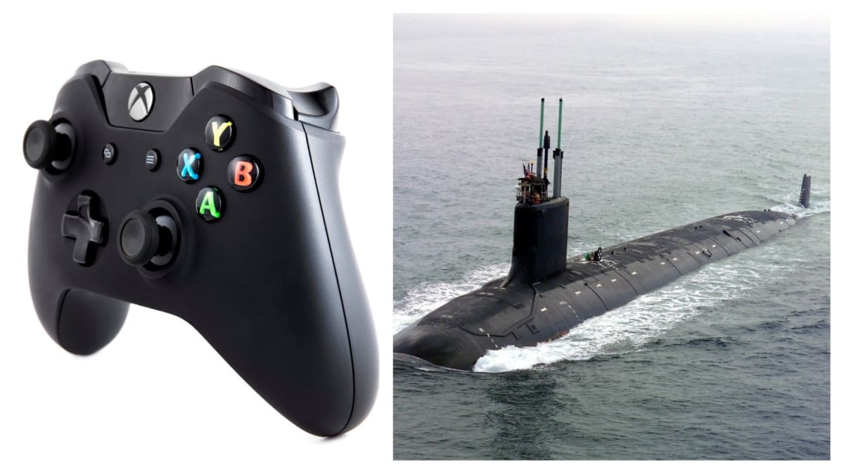 Nová jaderná ponorka USS Colorado je vybavena xboxovými ovladači