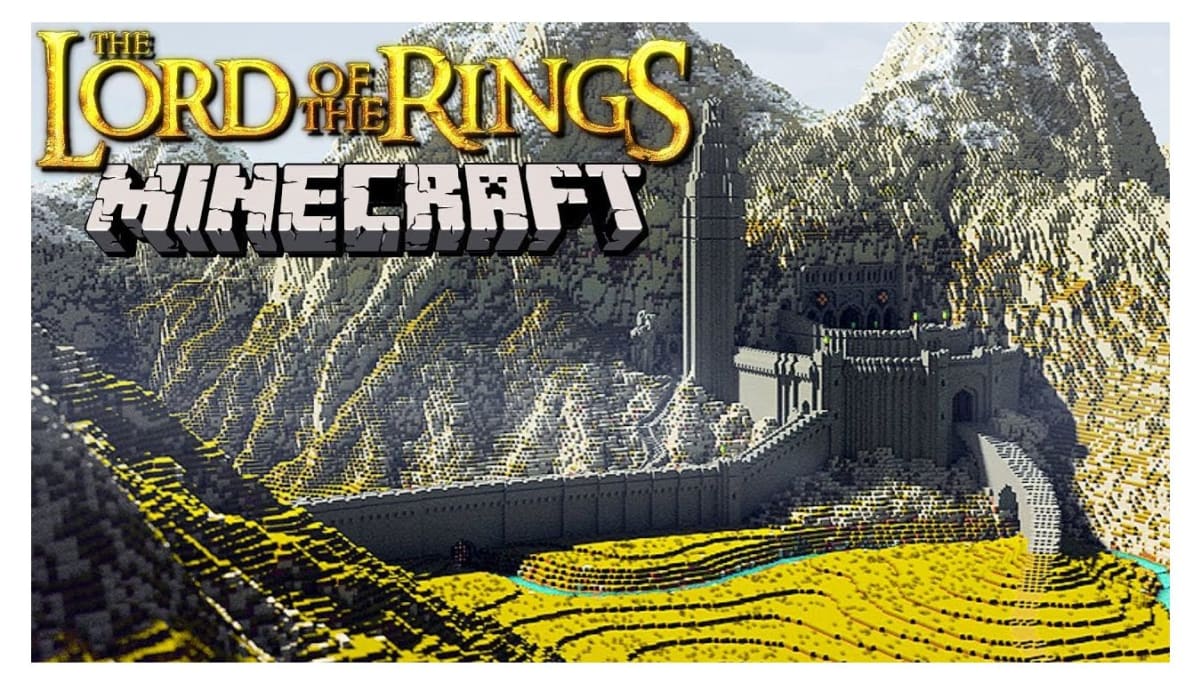 Středozem ve hře Minecraft