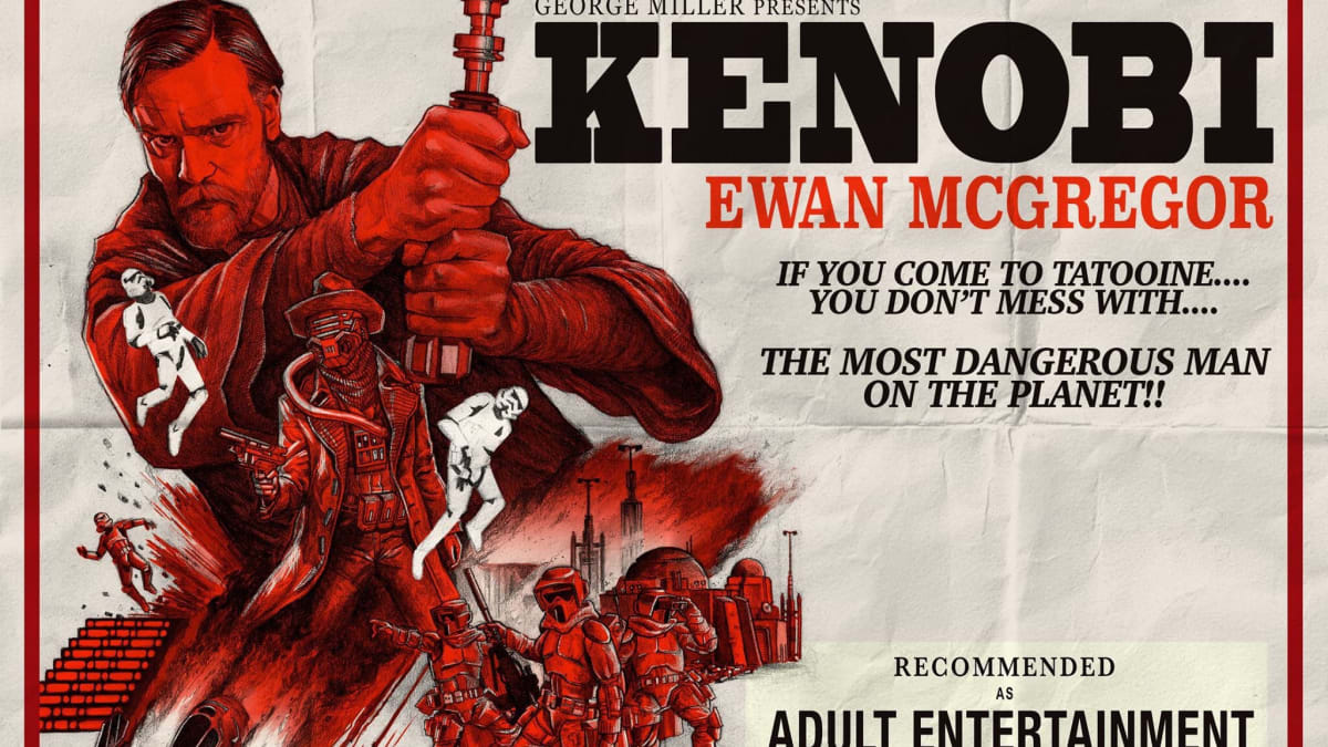 Obi-Wan Kenobi - fanouškovský plakát