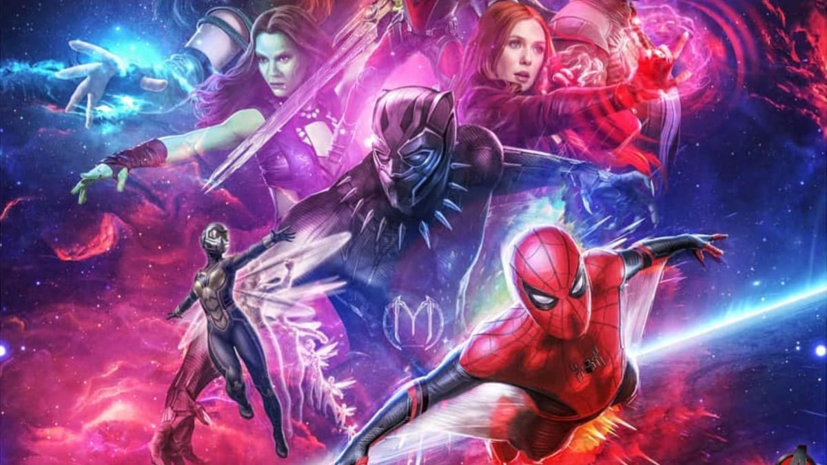 Fandovský plakát Avengers 5