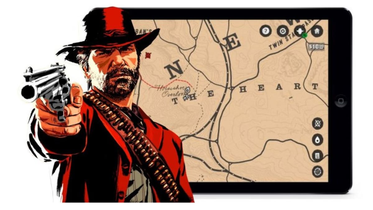 Doprovodná aplikace k Red Dead Redemption 2