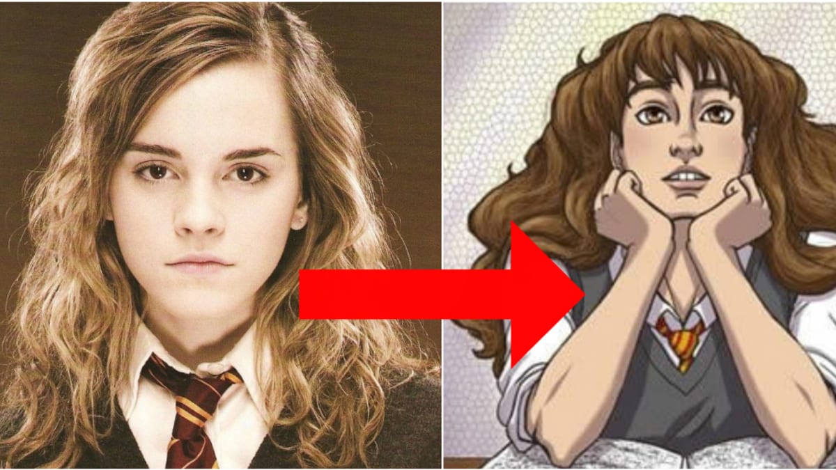Rozdíly ve vzhledu herců a postav z Harryho Pottera