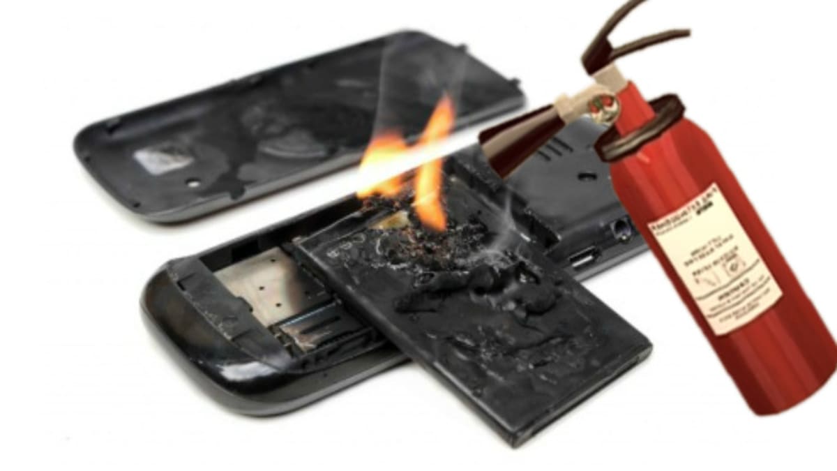 Baterie v mobilech by měly být bezpečnější díky novému hasícímu systému