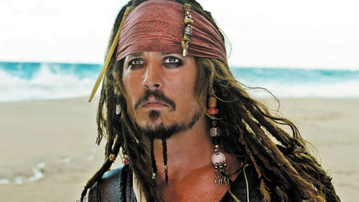 Johnny Depp v sérii Piráti z Karibiku