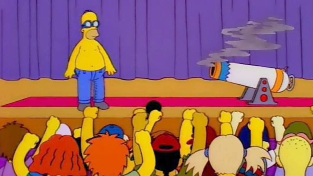 Homer hvězdou festivalu