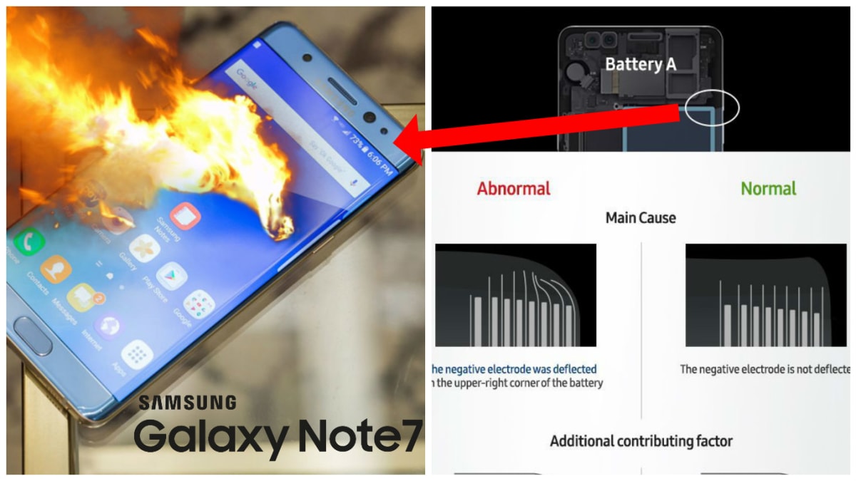Samsung objasnil, kde byl schovaný problém v telefonech Galaxy Note 7