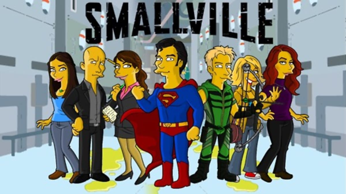 Simpsonizované Smallville