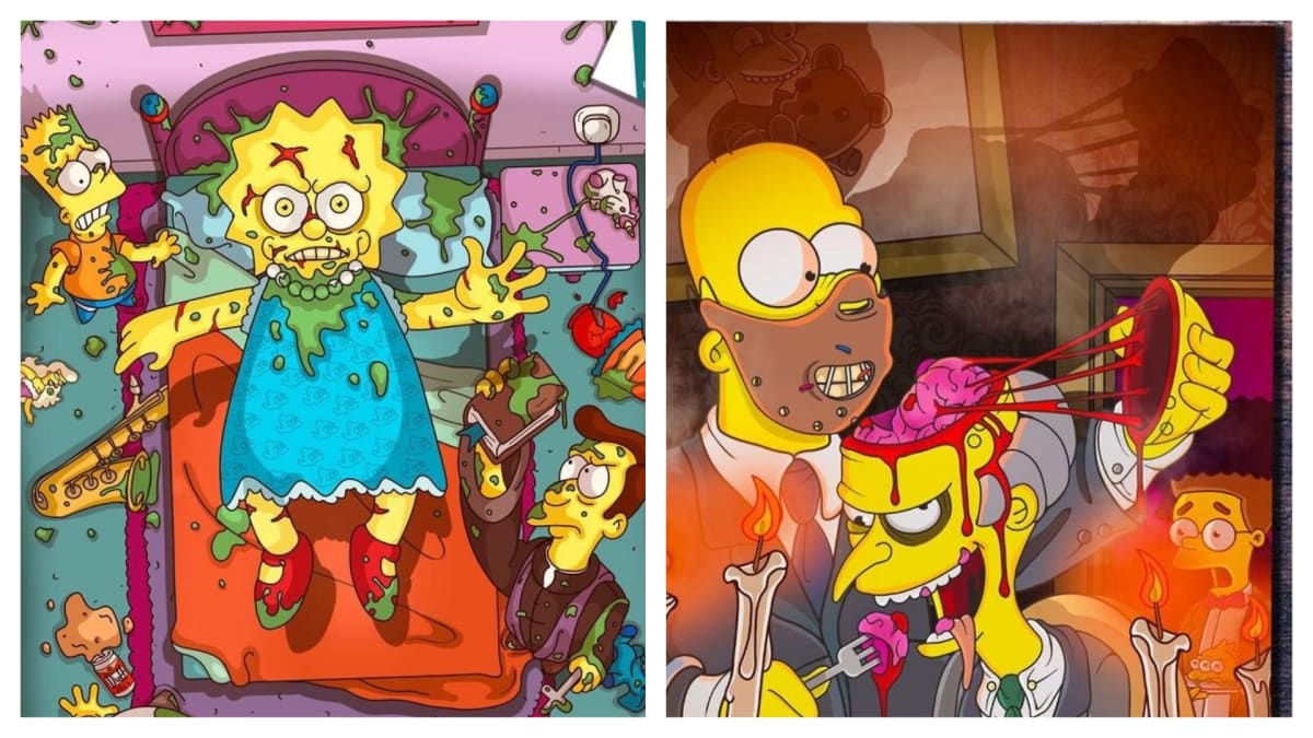 Simpsonovi ve slavných hororech
