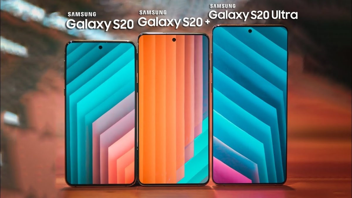 Tři verze Samsung Galaxy S20