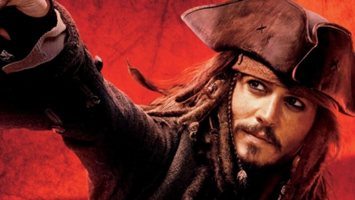 Johnny Depp jako Pirát z Karibiku