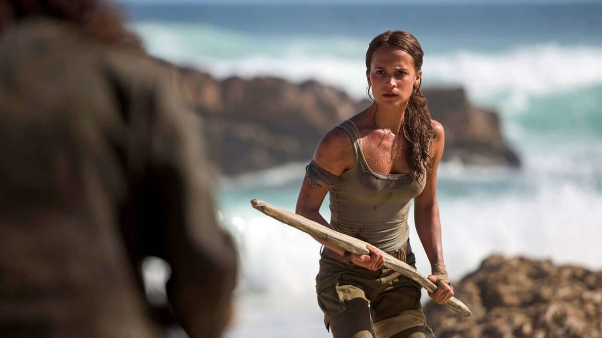 Alicia Vikander ve filmu Tomb Raider