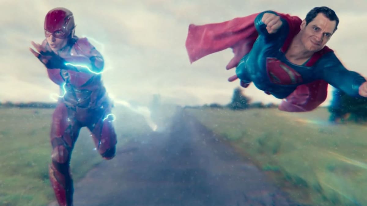 Závod Flashe a Supermana