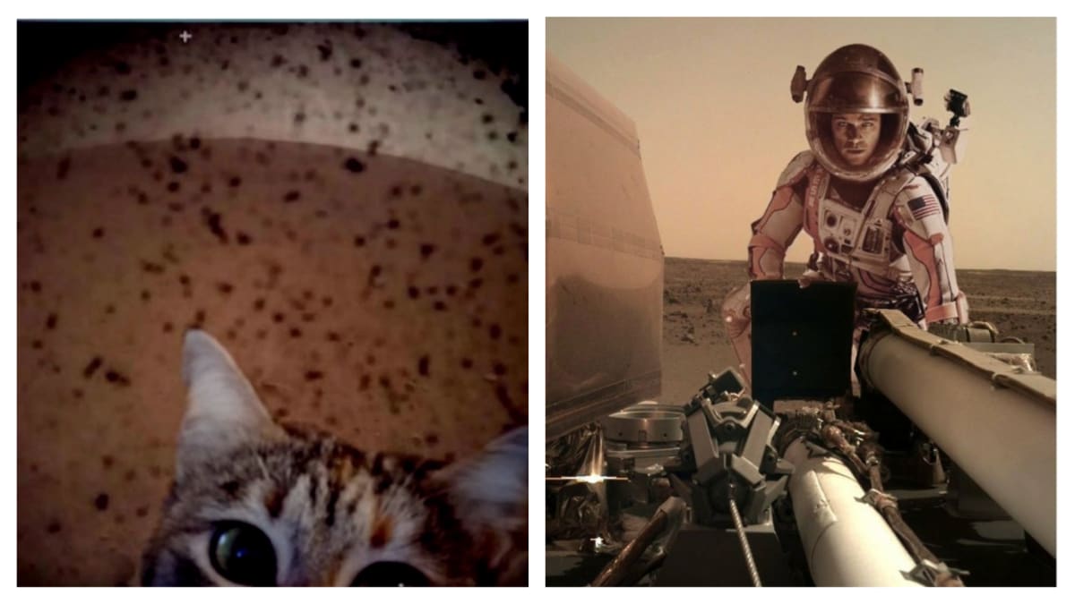 Fotky z Marsu v rukách vtipálků