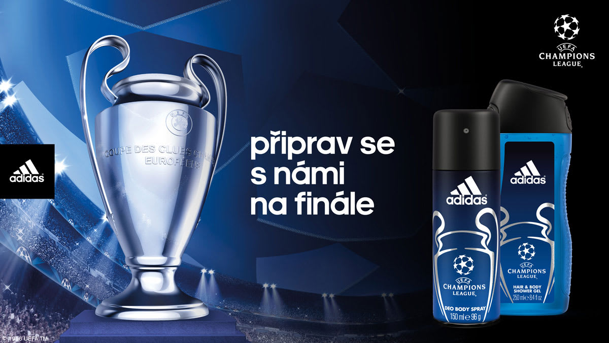 adidas - připrav se s námi na finále Ligy mistrů UEFA