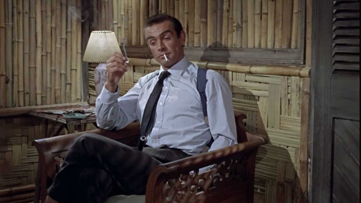 Sean Connery v hlavní roli bondovky Dr. No.