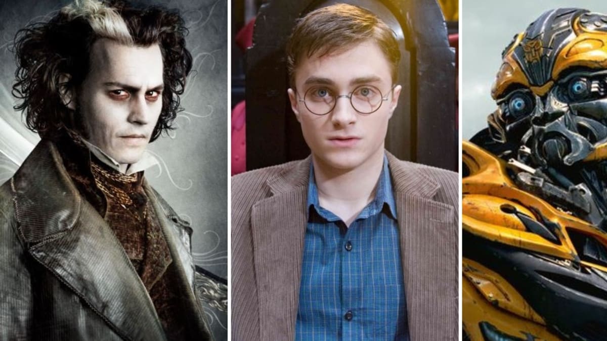 Sweeney Todd, Harry Potter a Transformers