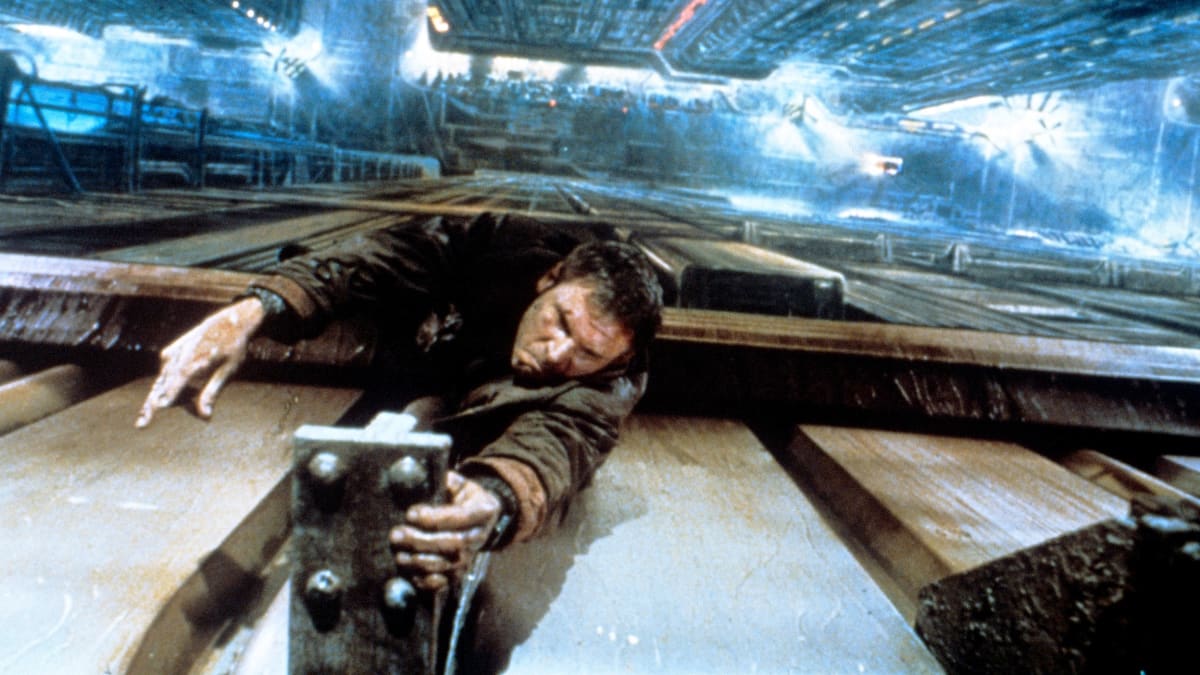 Harrison Ford ve finále filmu Blade Runner