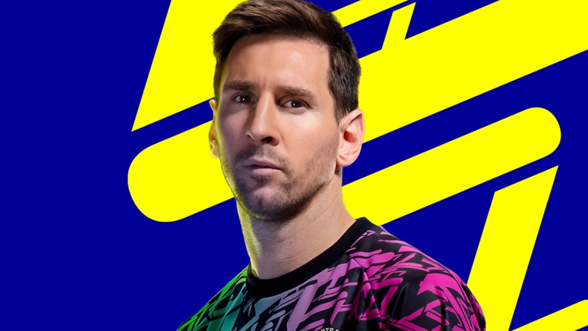Hlavní tváří hry eFootbal je Lionel Messi