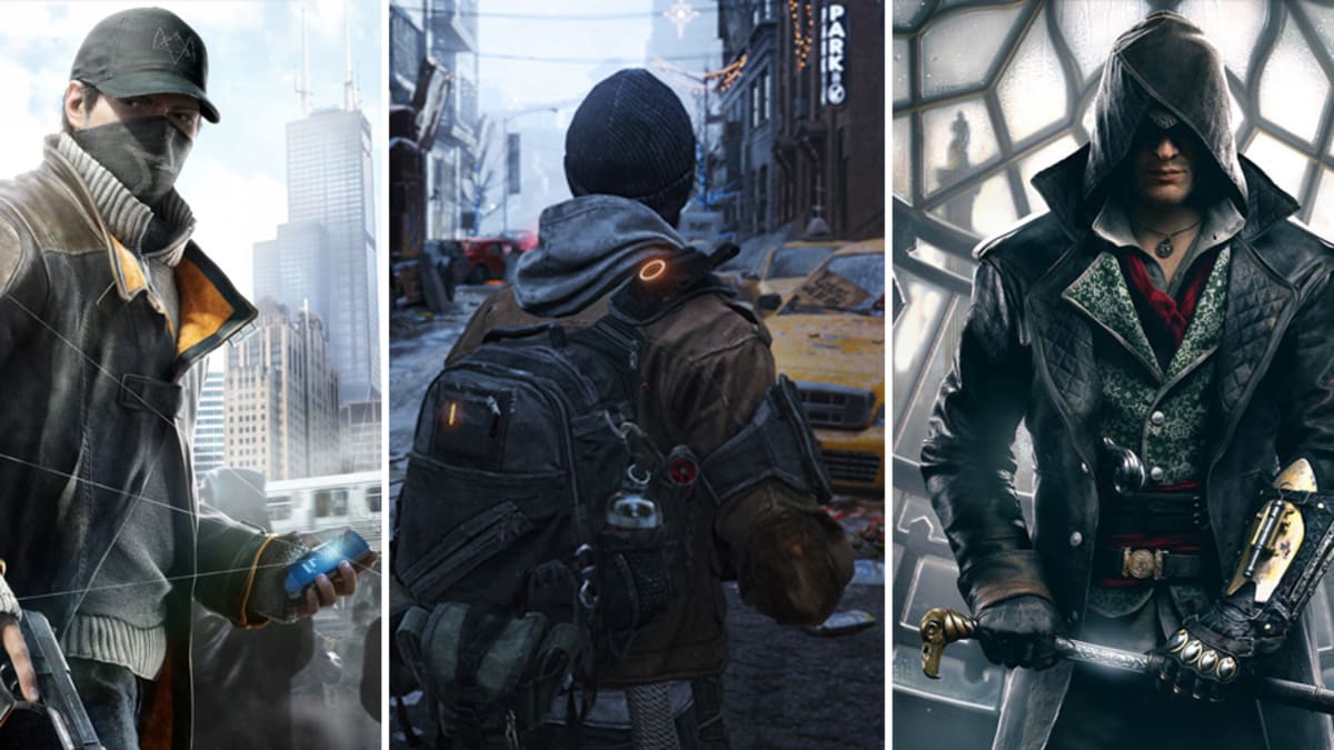 Assassin's Creed, The Division, Watch Dogs