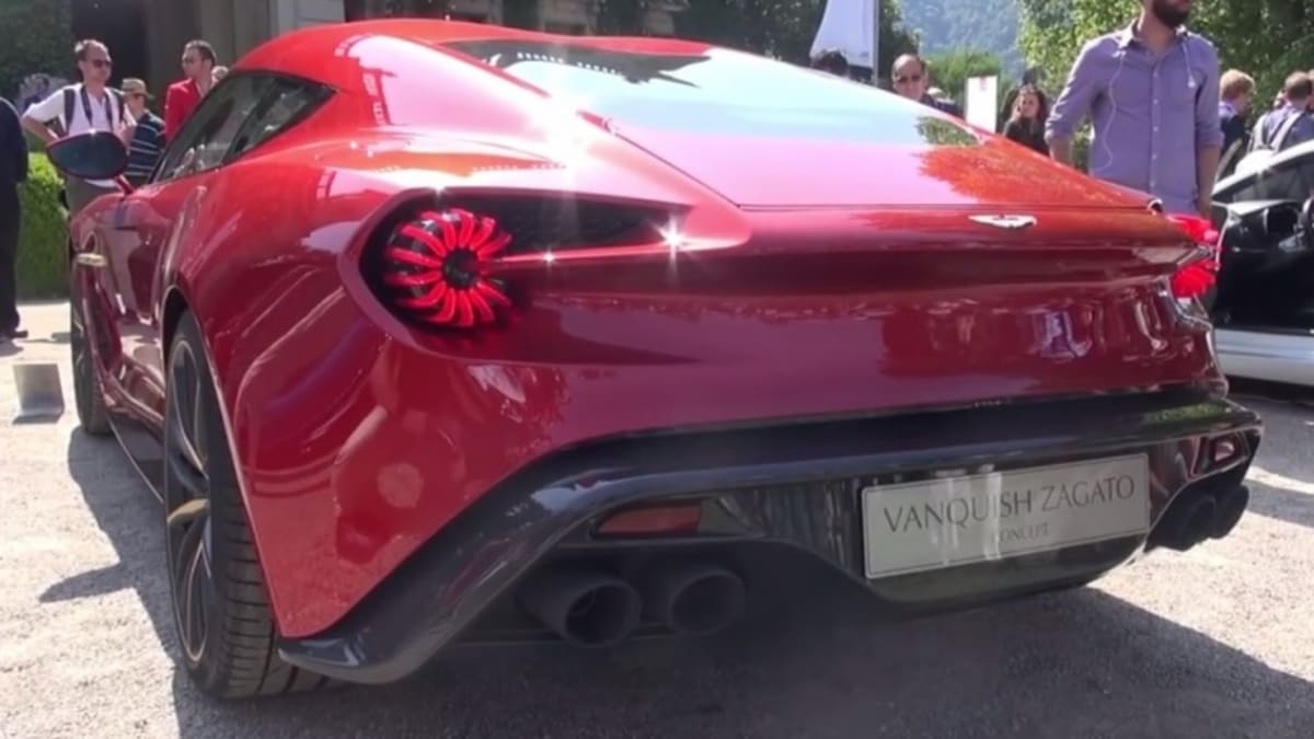Aston Martin Zagato konečně zařval naživo