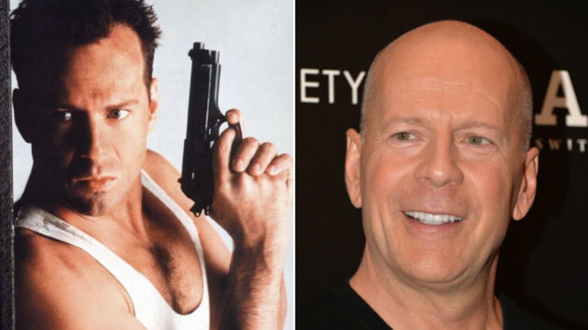 Bruce Willis tehdy a dnes...