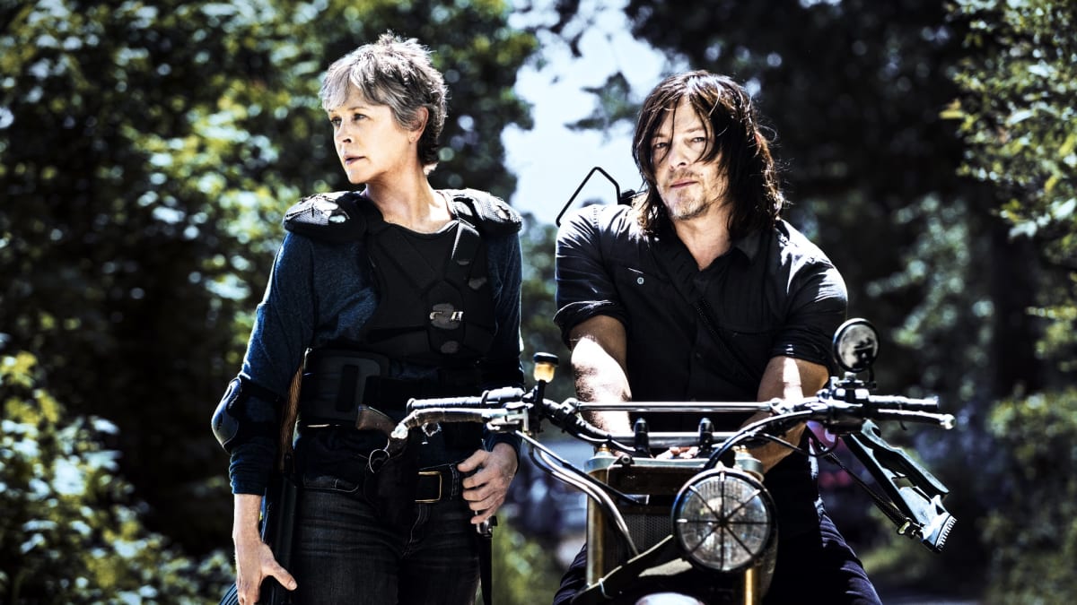 Carol a Daryl v Živých mrtvých