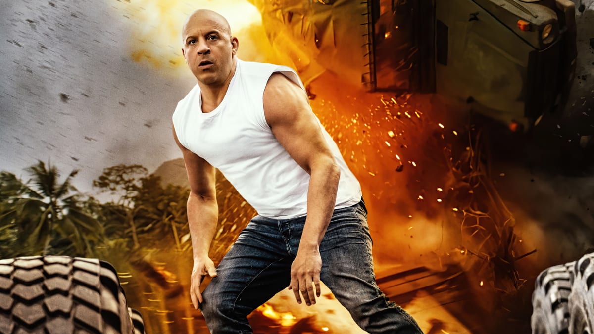 Vin Diesel v Rychle a zběsile 9 opět předvádí šílené kousky