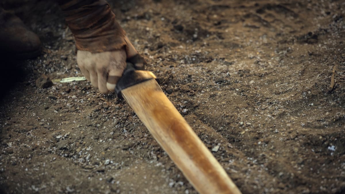 Dřevěný tréninkový meč ze 2. série Zaklínače