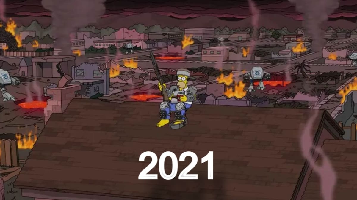 Rok 2021, začne apokalypsou, předpověděli Simpsonovi