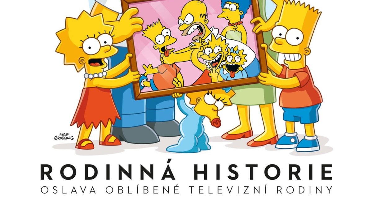 Kniha Simpsonovi: Rodinná historie