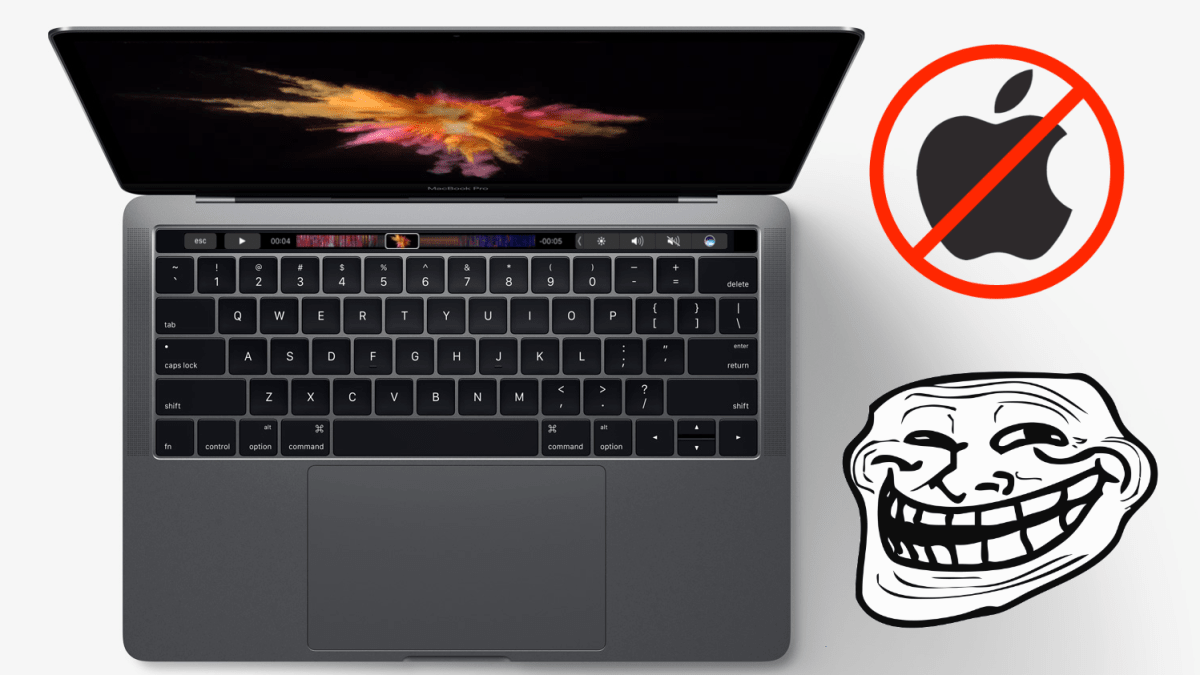 Parodická reklama na nový MacBook Pro 2016