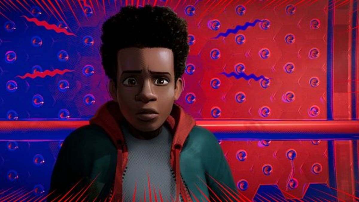 Miles Morales v animáku Spider-Man: Paralelní světy