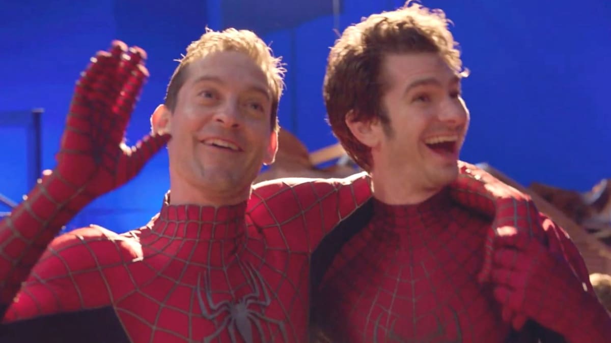 Nepovedené záběry z natáčení filmu Spider-Man: Bez domova