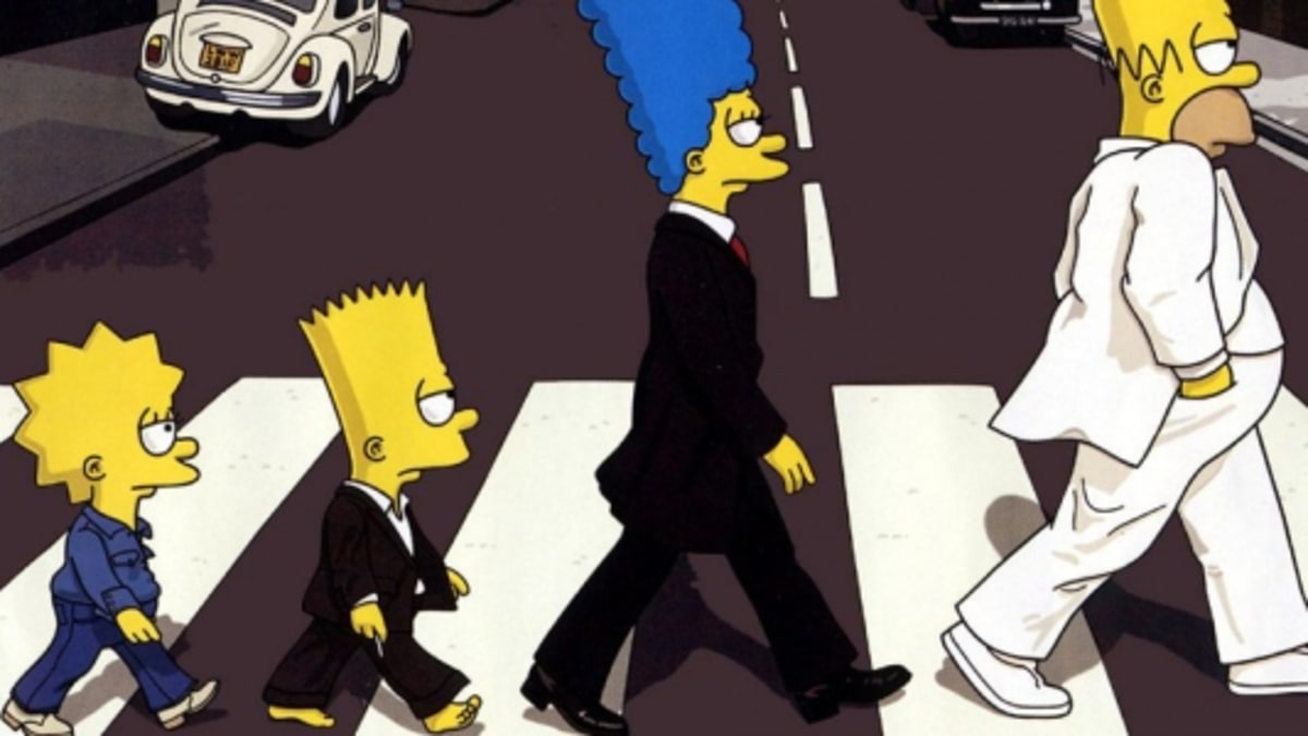 Simpsonovi á la Beatles