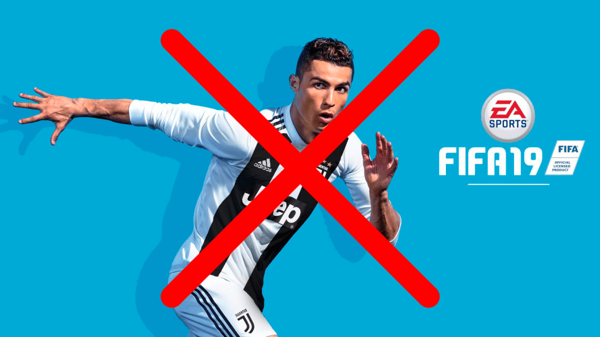 Ronaldo mizí coby tvář hry FIFA 19.