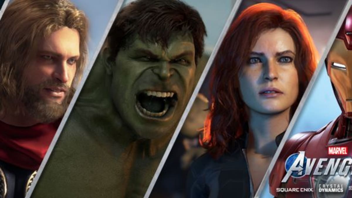 Hlavní postavy hry Marvel's Avengers