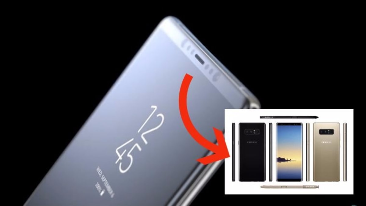 Unikly první oficiální fotky Samsungu Note 8