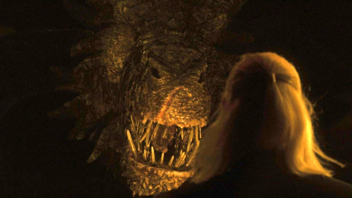 Daemon zpívá drakovi v seriálu Rod draka