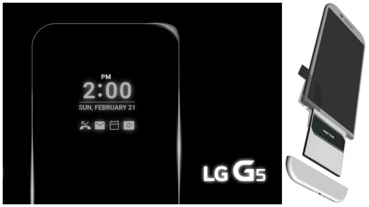 LG G5 má mít speciální displej a slot na připojení příslušenství