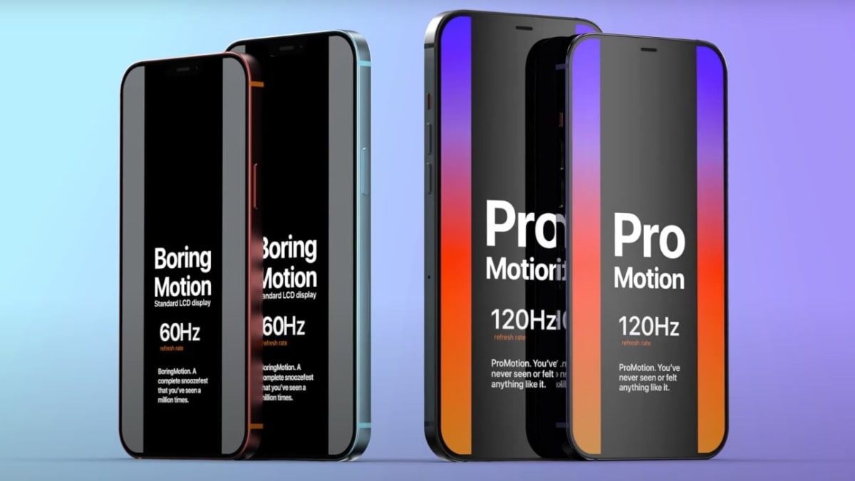 ProMotion displej u chystaných iPhonů