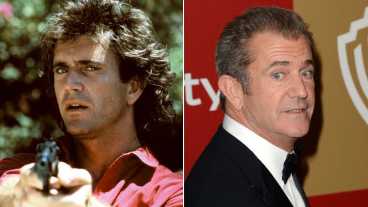 Mel Gibson tehdy a dnes...