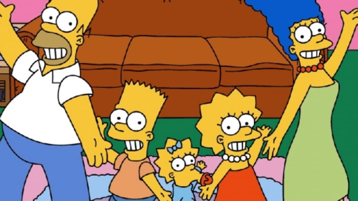 Simpsonovi jako šťastná rodinka