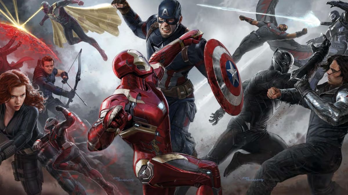 03 Captain America: Občanská válka 2016
