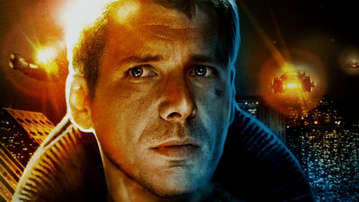 Harrison Ford jako Rick Deckard z Blade Runnera
