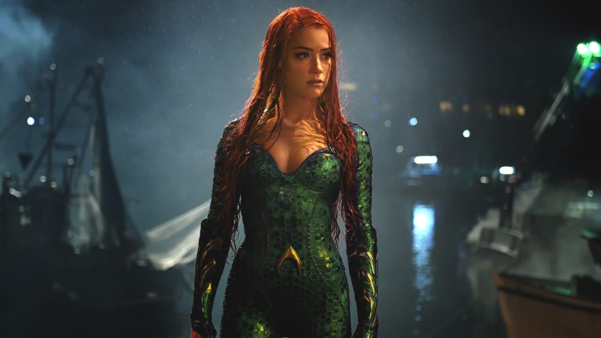 Amber Heard jako Mera v Aquamanovi