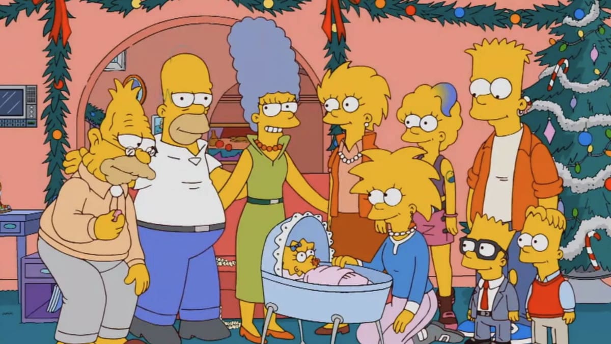 Simpsonovi - epizoda Duch Vánoc příštích