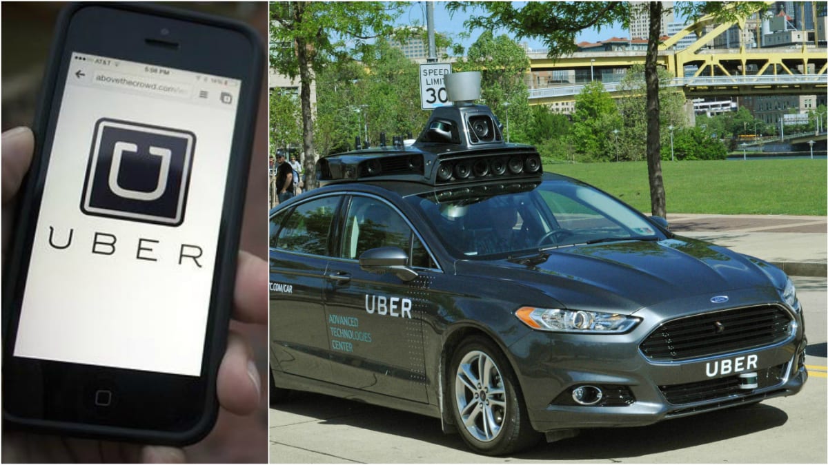 Samořiditelná vozidla Uberu