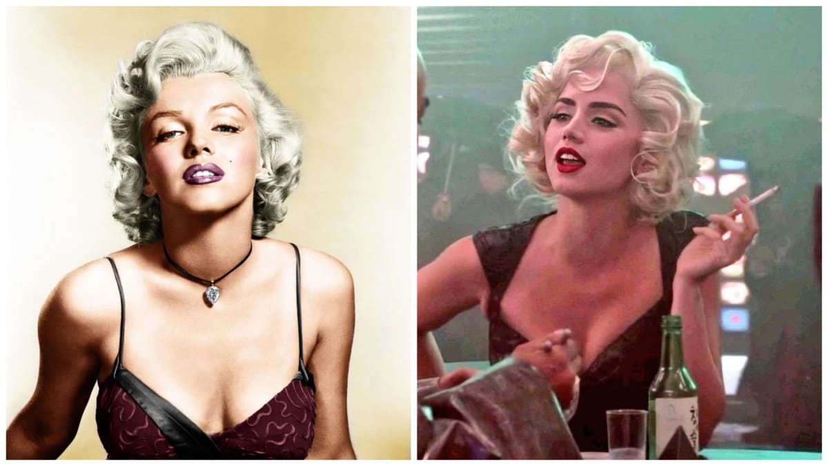 Marilyn Monroe si v novém filmu Blonde zahrála Ana de Armas
