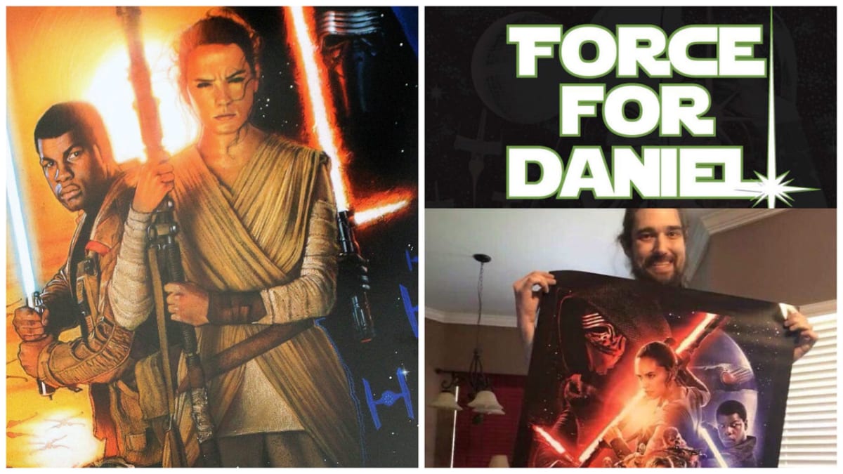 Daniel patří mezi první lidi, kteří už viděli nové Star Wars